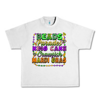 Lunar Rock Beads parades king cake crawfish Mardi Gras Urban Heavy Tee - FaDigitalArtStudio