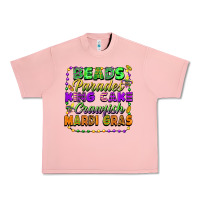 Salmon Beads parades king cake crawfish Mardi Gras Urban Heavy Tee - FaDigitalArtStudio