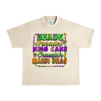 Sandshell Beads parades king cake crawfish Mardi Gras Urban Heavy Tee - FaDigitalArtStudio