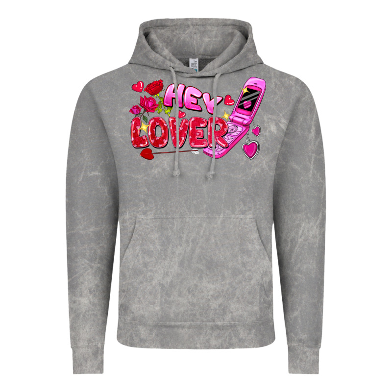 Hey Lover Flip Phone Vintage Hoodie by FaDigitalArtStudio | Teevron