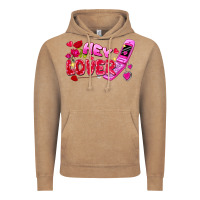 Vintage Coffee hey lover flip phone Vintage Hoodie - FaDigitalArtStudio