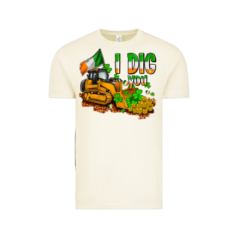I Dig You St. Patrick's Vintage Tee by OliviaCreatesArt | Teevron