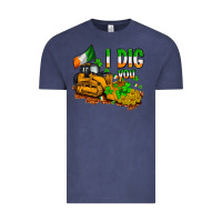 Vintage Denim I dig you St. Patrick's Vintage Tee - OliviaCreatesArt