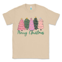 Mushroom merry christmas trees Classic Tee - CowGirlArtShop