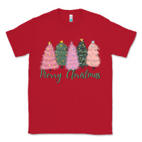 Merry Christmas Trees Classic Tee | Teevron