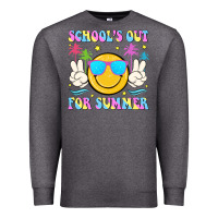 Charcoal Heather schools out for summer Premium Sweatshirt - JahusDesignShop