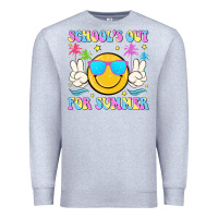 Heather Grey schools out for summer Premium Sweatshirt - JahusDesignShop