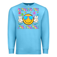 Ocean Blue schools out for summer Premium Sweatshirt - JahusDesignShop