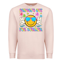 Pale Pink schools out for summer Premium Sweatshirt - JahusDesignShop