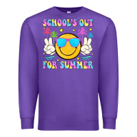 Purple schools out for summer Premium Sweatshirt - JahusDesignShop