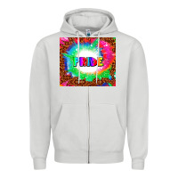 Dove Grey pride Zipper Hoodie - AdoDesignShop