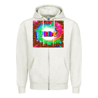 Oatmeal Heather pride Zipper Hoodie - AdoDesignShop