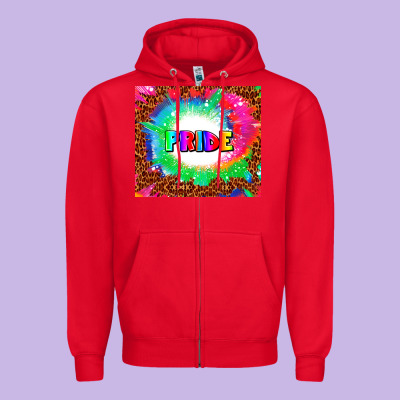 Pride Zipper Hoodie Designed By Adodesignshop
