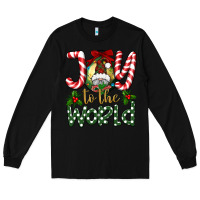 Black joy to the world Long Sleeve Tee - BundleAndBundleShop