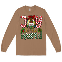 Toasted Coconut joy to the world Long Sleeve Tee - BundleAndBundleShop