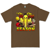 Cacao tis the season softball halloween Premium Tee - CowGirlArtShop