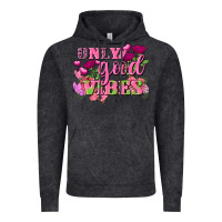 Vintage Black Valentine's Day Only Good Vibes Vintage Hoodie - FaDigitalArtStudio