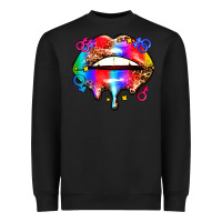 Black pride lips Heavyweight Sweatshirt - AdoDesignShop