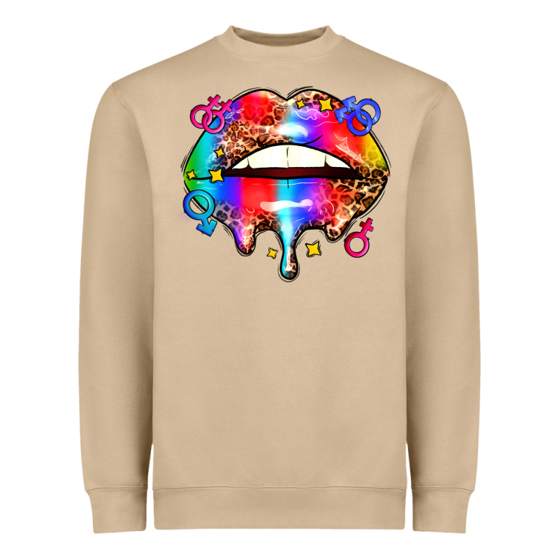 Pride Lips Heavyweight Sweatshirt by AdoDesignShop | Teevron