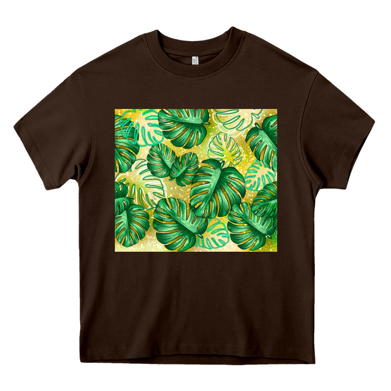 Monstera Leaf Heavy Core Tee by TumblerDesignByShophia | Teevron
