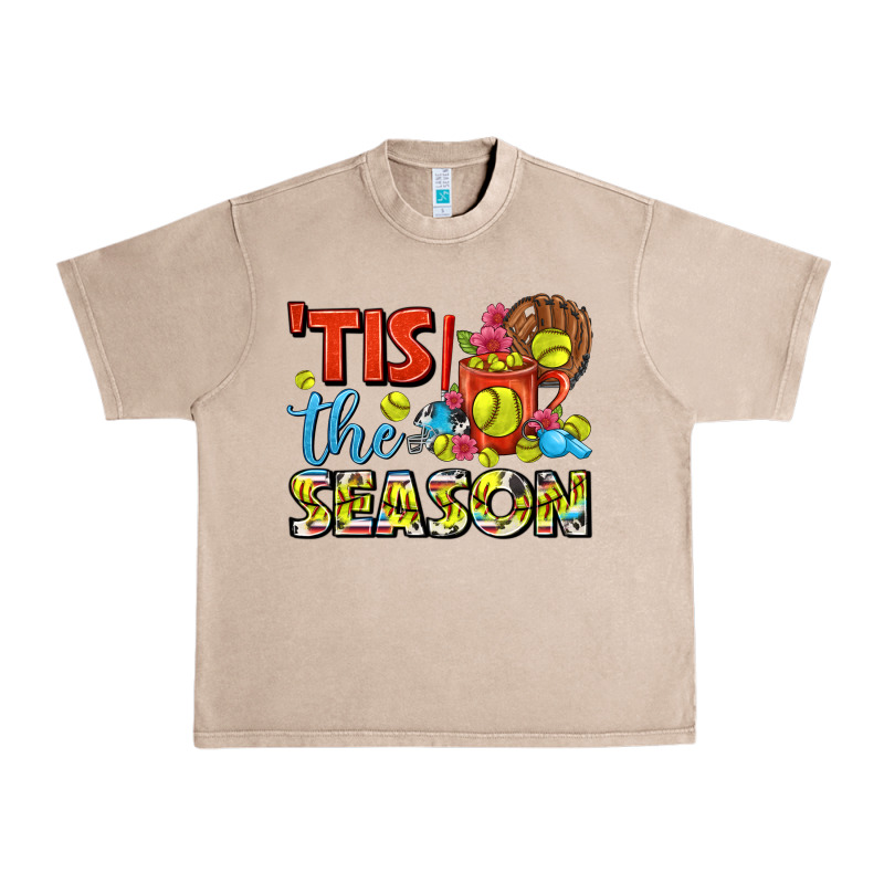 Tis The Season  Softball Coffee Mug Urban Heavy Tee by FaDigitalArtStudio | Teevron