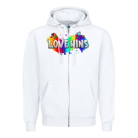White love wins pride lgbtq Zipper Hoodie - AdoDesignShop