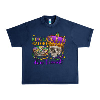 Navy King cake calories don't count skull Urban Heavy Tee - FaDigitalArtStudio