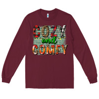 Burgundy cozy and comfy Long Sleeve Tee - FaDigitalArtStudio