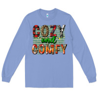 Colony Blue cozy and comfy Long Sleeve Tee - FaDigitalArtStudio