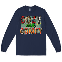 Navy cozy and comfy Long Sleeve Tee - FaDigitalArtStudio