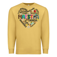 Antique Gold retro maestra word Premium Sweatshirt - JahusDesignShop