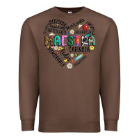 Chestnut retro maestra word Premium Sweatshirt - JahusDesignShop