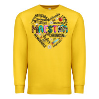 Lemon retro maestra word Premium Sweatshirt - JahusDesignShop