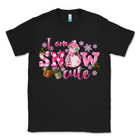 Black i am snow cute Classic Tee - CowGirlArtShop