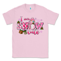Bubblegum Pink i am snow cute Classic Tee - CowGirlArtShop