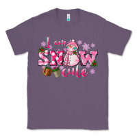 Lavender i am snow cute Classic Tee - CowGirlArtShop