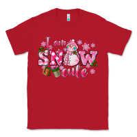 Red i am snow cute Classic Tee - CowGirlArtShop