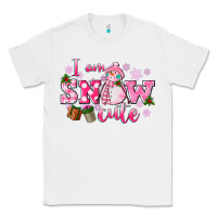 White i am snow cute Classic Tee - CowGirlArtShop