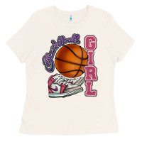Bone Basketball girl Ladies Tee - HowdyJamesFarm