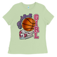 Matcha Basketball girl Ladies Tee - HowdyJamesFarm