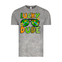 Cloud Rock St. Patrick's Lucky dude Vintage Tee - OliviaCreatesArt