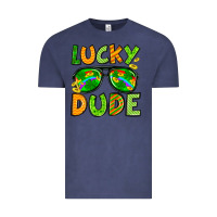 Vintage Denim St. Patrick's Lucky dude Vintage Tee - OliviaCreatesArt
