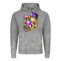Cloud Rock mardi gras skull Vintage Hoodie - FaDigitalArtStudio