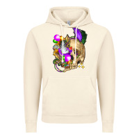 Vintage Artic mardi gras skull Vintage Hoodie - FaDigitalArtStudio