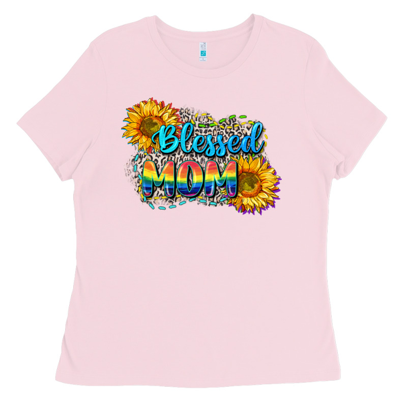 Blessed Mom Ladies Tee by CowGirlArtShop | Teevron