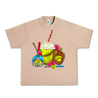 Burro Softball Frappe Coffee Urban Heavy Tee - FaDigitalArtStudio