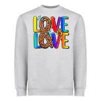 Heather Grey pride lgbtqi love is love Heavyweight Sweatshirt - AdoDesignShop