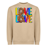 Pride Lgbtqi Love Is Love Heavyweight Sweatshirt | Teevron