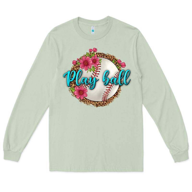 Play Ball Baseball Long Sleeve Tee by BundleAndBundleShop | Teevron