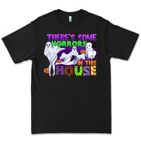 Black there is some horrors in this house Premium Tee - CowGirlArtShop